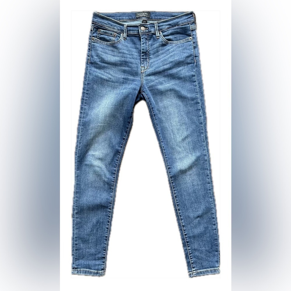 BANANA REPUBLIC Sculpt Skinny Blue Denim Jeans Medium Wash - Size 29R / 8